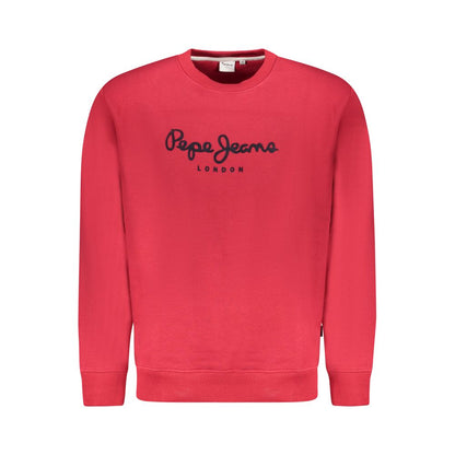 Pepe Jeans Red Cotton Men Sweater