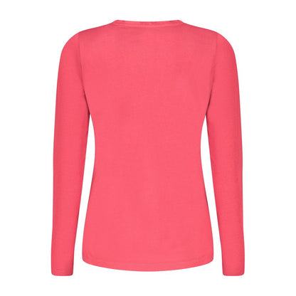 Pepe Jeans Red Cotton Women T-Shirt