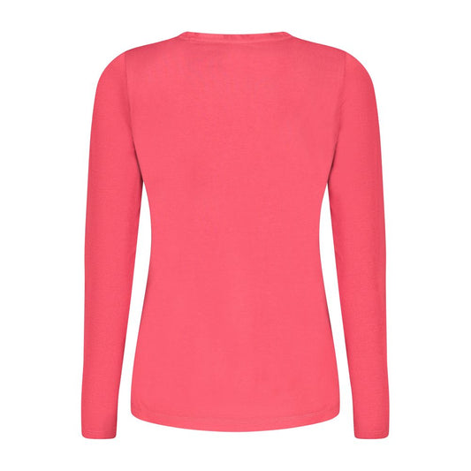 Pepe Jeans Red Cotton Women T-Shirt