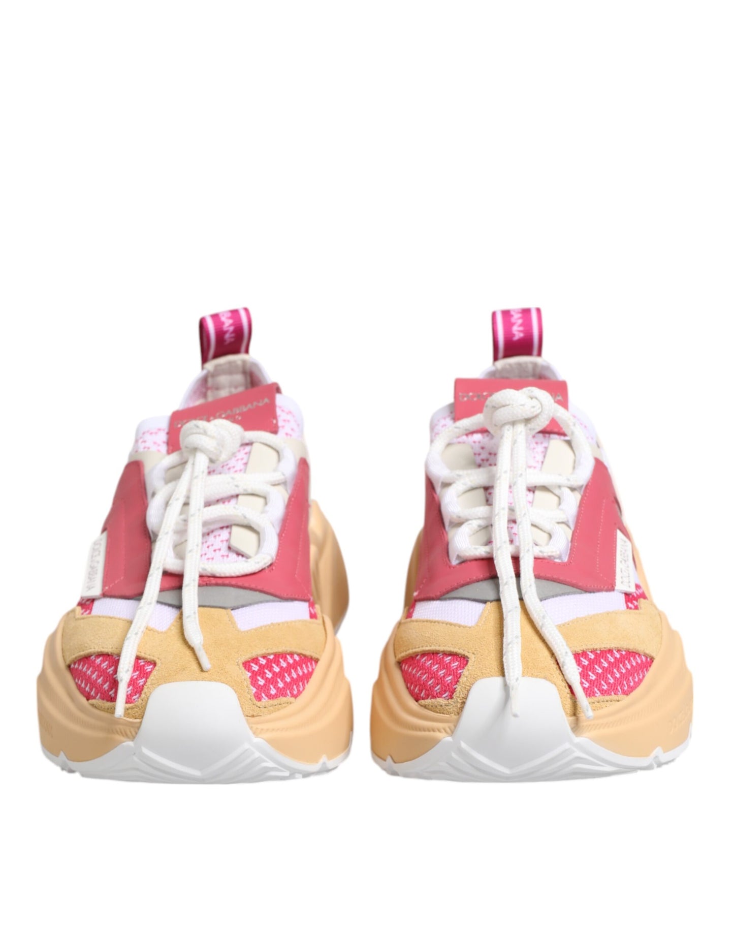 Dolce &amp; Gabbana Mehrfarbige Daymaster Low Top Sneakers aus Leder