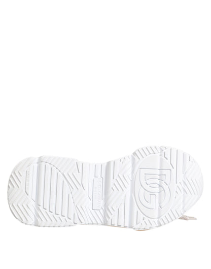 Dolce &amp; Gabbana Mehrfarbige Daymaster Low Top Sneakers aus Leder