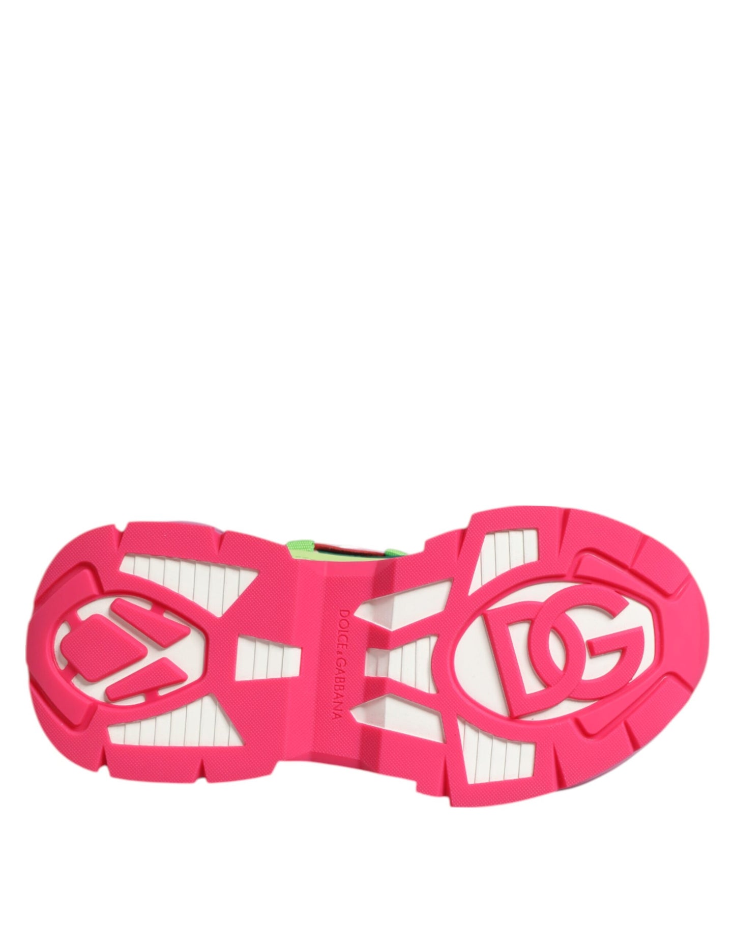 Dolce &amp; Gabbana Airmaster Low Top Sneaker aus mehrfarbigem Leder