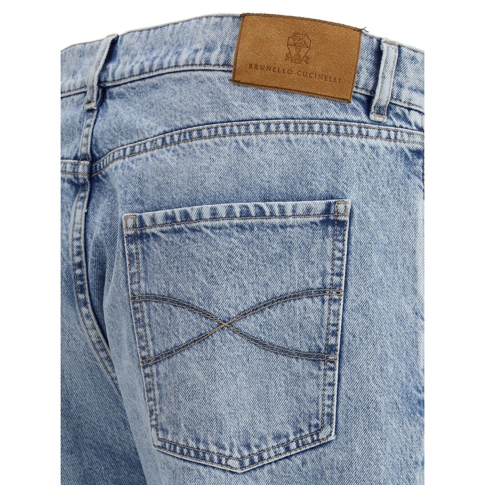 Gerade Jeans von Brunello Cucinelli
