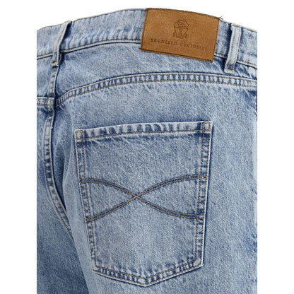 Gerade Jeans von Brunello Cucinelli