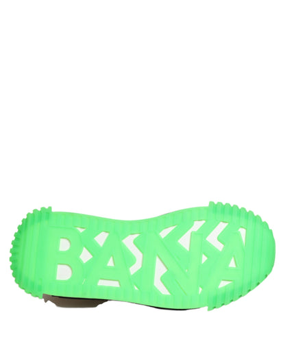 Dolce &amp; Gabbana Multicor DG Logo Leopard Cherry Sneaker Schuhe