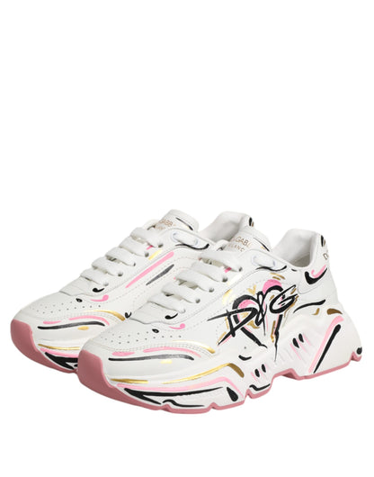 Dolce &amp; Gabbana – Mehrfarbige, handbemalte DAYMASTER-Sneaker