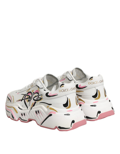 Dolce &amp; Gabbana – Mehrfarbige, handbemalte DAYMASTER-Sneaker