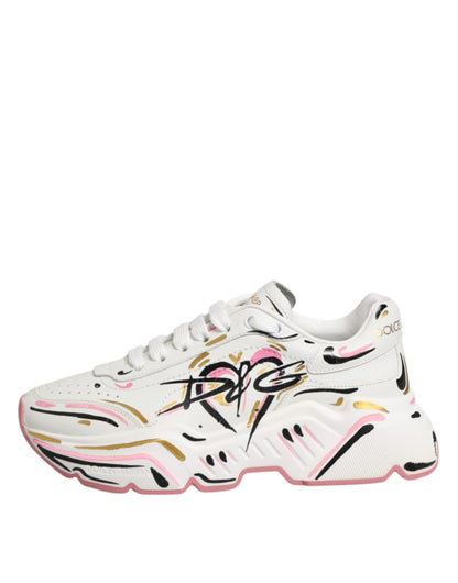 Dolce &amp; Gabbana – Mehrfarbige, handbemalte DAYMASTER-Sneaker