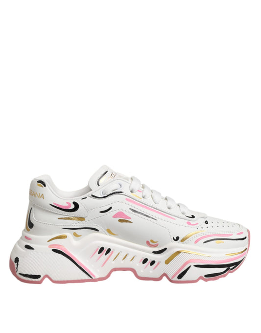 Dolce &amp; Gabbana – Mehrfarbige, handbemalte DAYMASTER-Sneaker