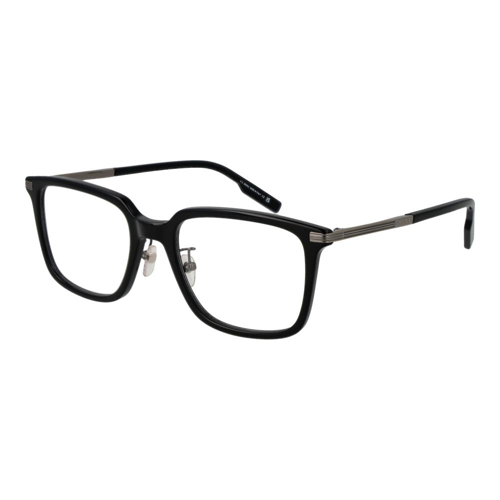 Ermenegildo Zegna Black Acetate Glasses (Frames)