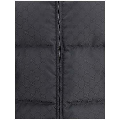 Gucci Black Polyamide Coat