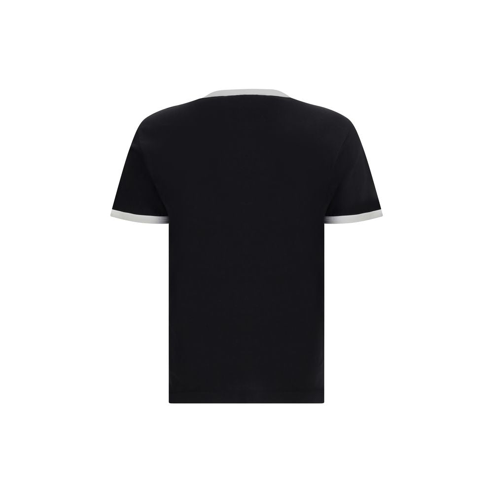 Dolce &amp; Gabbana Schwarzes Baumwoll-T-Shirt
