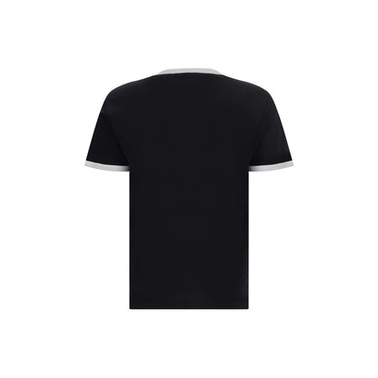 Dolce &amp; Gabbana Schwarzes Baumwoll-T-Shirt