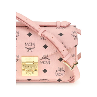 MCM Handtasche aus bedrucktem Kunstleder