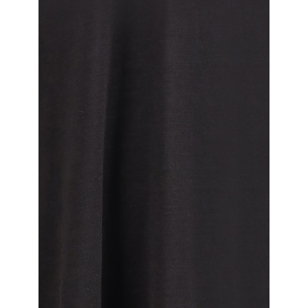 Rick Owens Langes T-Shirt mit Kapuze