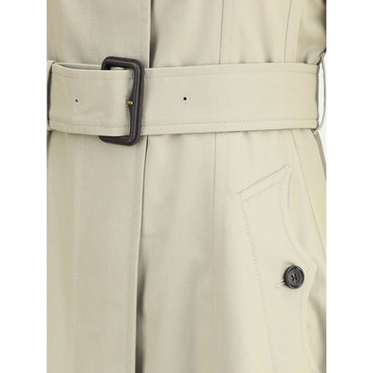Burberry beiger Baumwollmantel