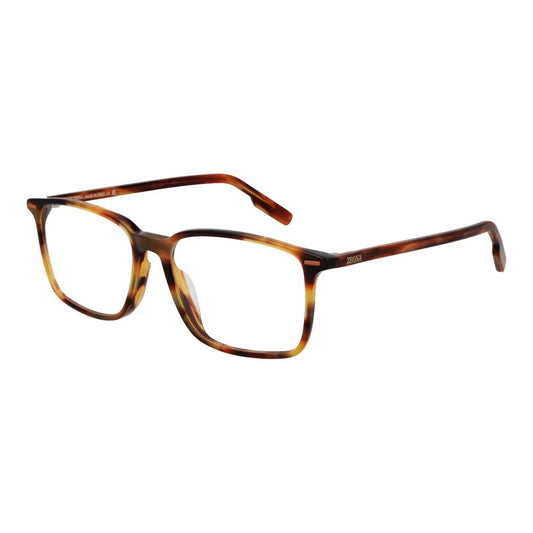 Ermenegildo Zegna Braune Acetat-Brille (Gestell)