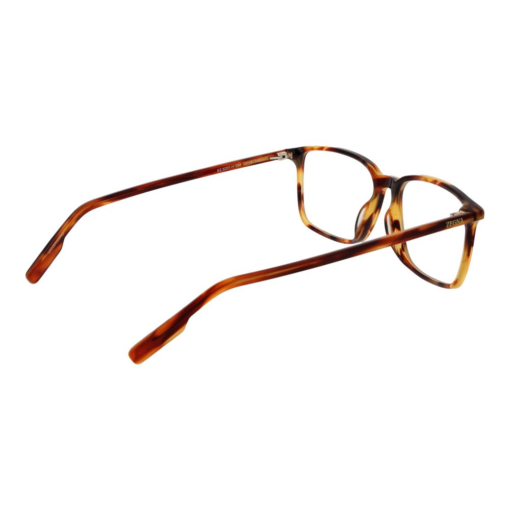 Ermenegildo Zegna Braune Acetat-Brille (Gestell)