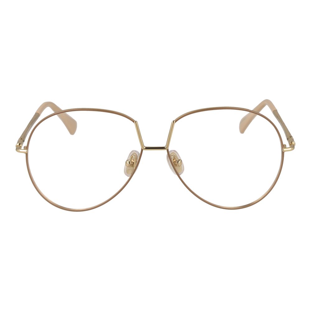 Max Mara Beige Damen Brillengestell