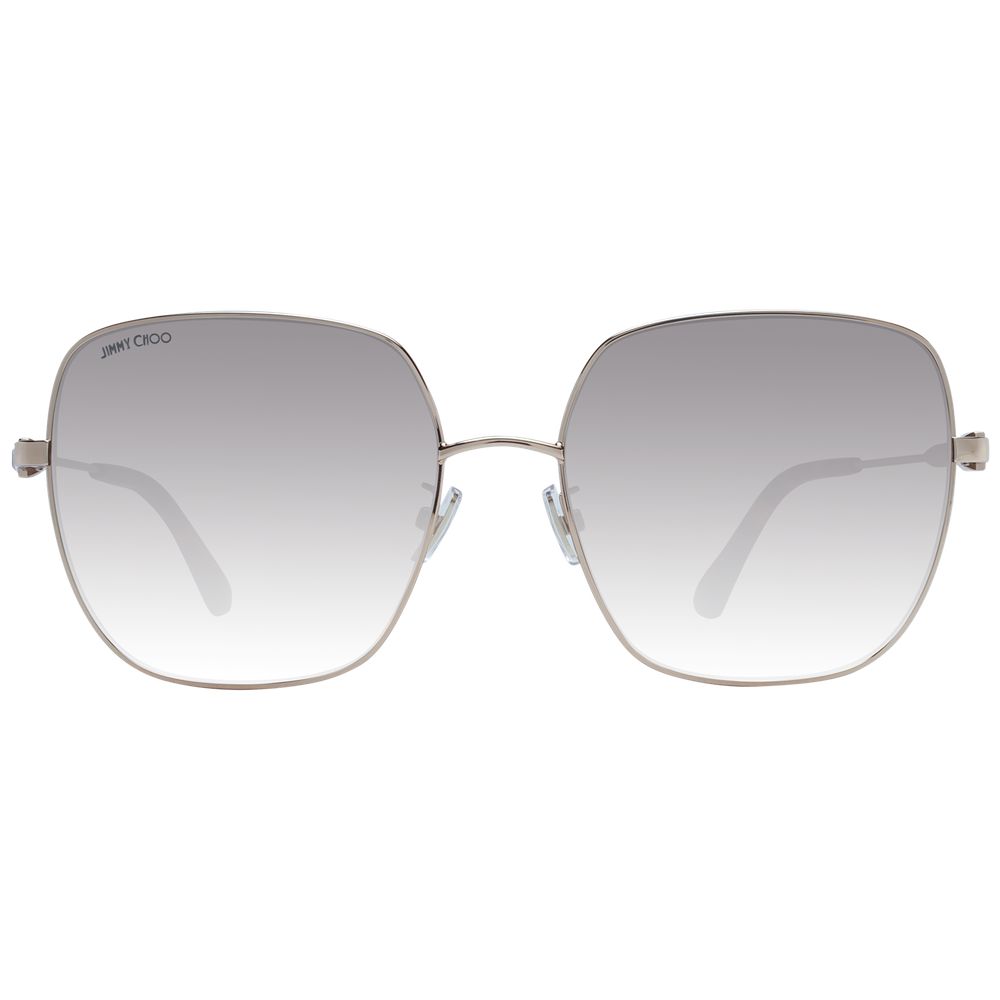 Jimmy Choo Sonnenbrille aus goldenem Metall