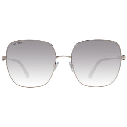 Jimmy Choo Sonnenbrille aus goldenem Metall