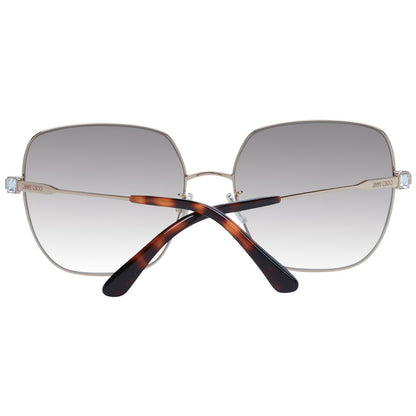 Jimmy Choo Sonnenbrille aus goldenem Metall