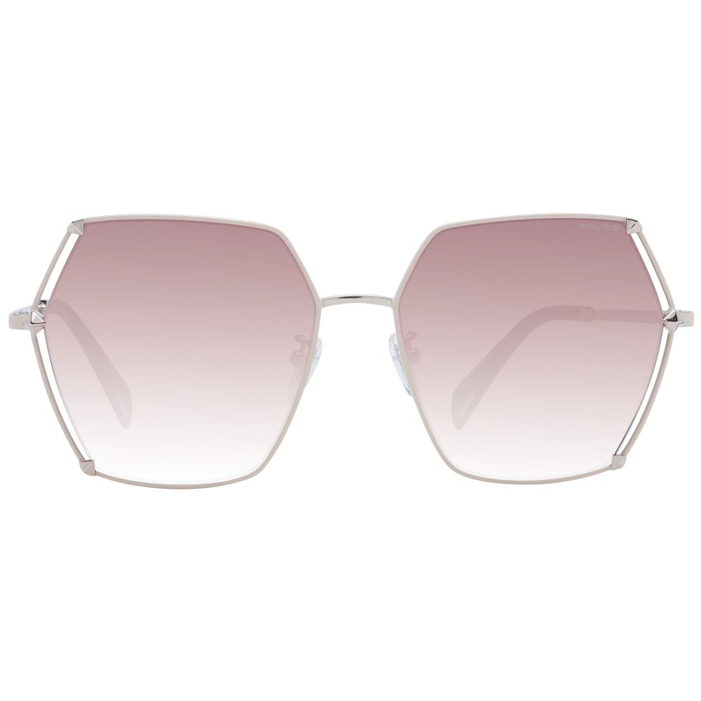 Police Sonnenbrille aus rosa Metall