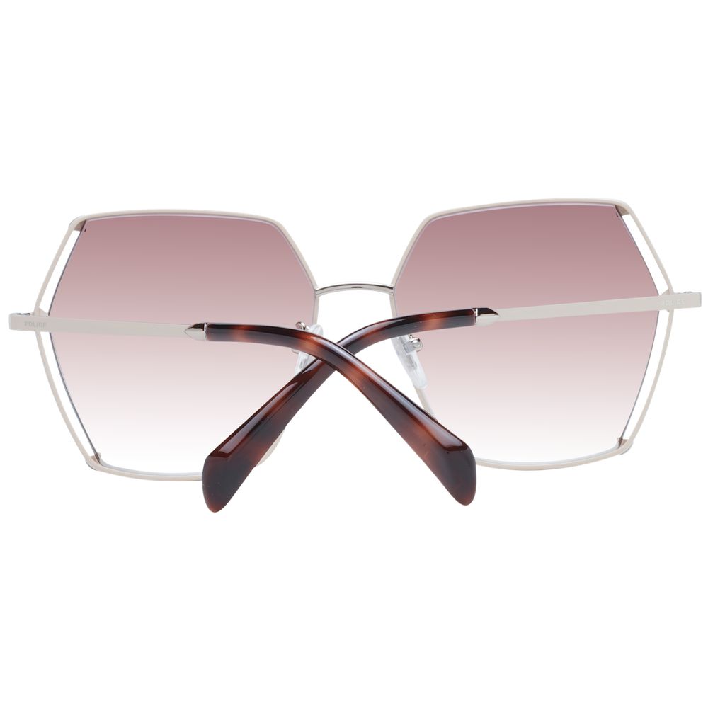 Police Sonnenbrille aus rosa Metall