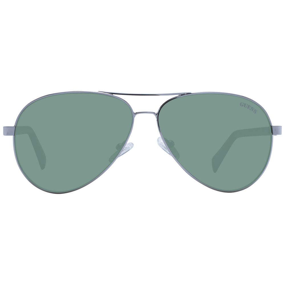 Guess Sonnenbrille mit silberfarbenem Metallgestell
