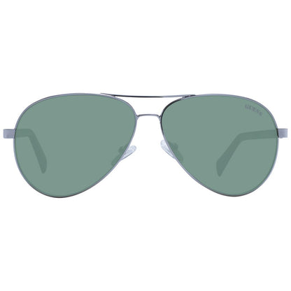 Guess Sonnenbrille mit silberfarbenem Metallgestell