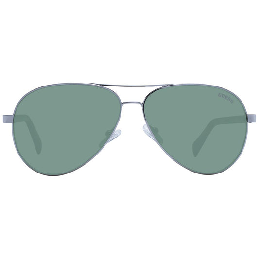 Guess Sonnenbrille mit silberfarbenem Metallgestell