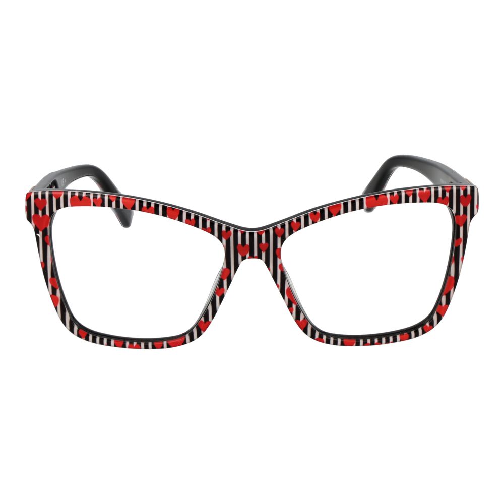 Love Moschino Schwarze Acetat-Brille (Gestell)