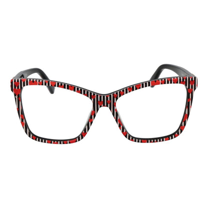 Love Moschino Schwarze Acetat-Brille (Gestell)