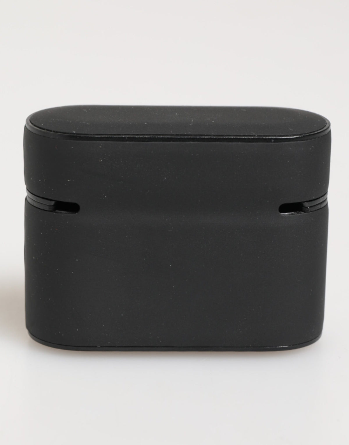 Dolce &amp; Gabbana – Accessoire-Airpods-Hülle aus Gummi mit geprägtem Logo in Schwarz-Mint