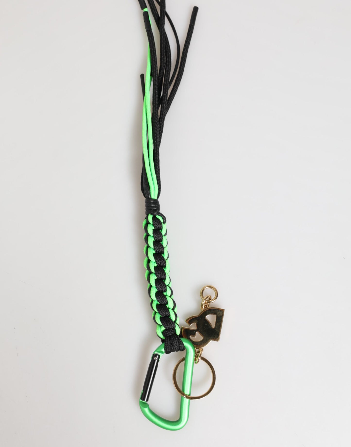 Dolce &amp; Gabbana Polyester Multicolor Tape String DG Logo Schlüsselanhänger Schlüsselanhänger