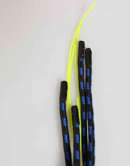 Dolce &amp; Gabbana Schlüsselanhänger mit DG-Logo, mehrfarbig, Lederband