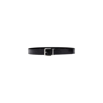 Calvin Klein Jeans – Schwarzer Ledergürtel