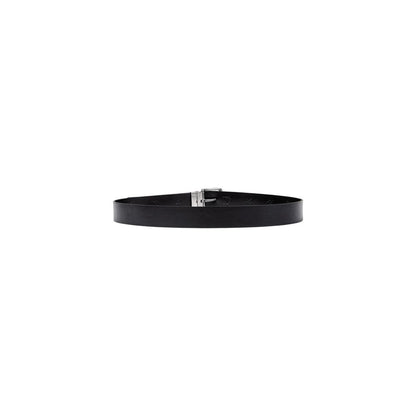 Calvin Klein Jeans – Schwarzer Ledergürtel