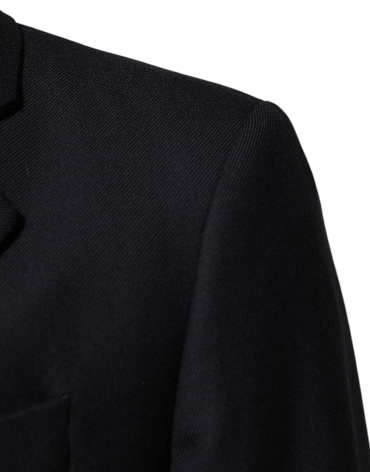 Dolce &amp; Gabbana Dunkelblaue Wolljacke für Herren, Mantel, Blazer, Anzug