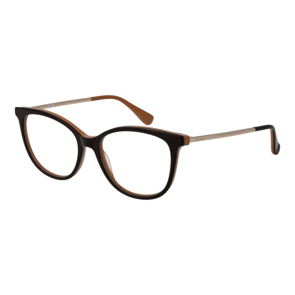 Max Mara Braune Damen-Brillenfassung