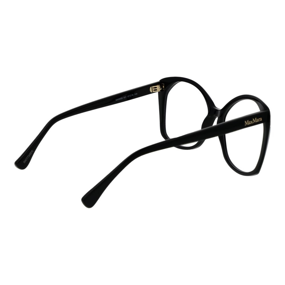 Max Mara – Schwarze Brillenfassung für Damen
