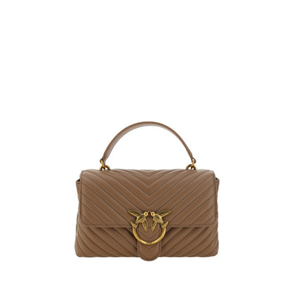 PINKO Brown Calf Leather Bos Taurus Wallet