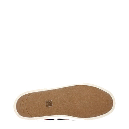 Valentino Garavani Blaue Stoff-Low-Tops