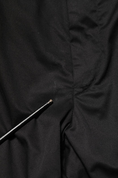 Dolce &amp; Gabbana Schwarze, schmal zulaufende Baumwollhose für Herren