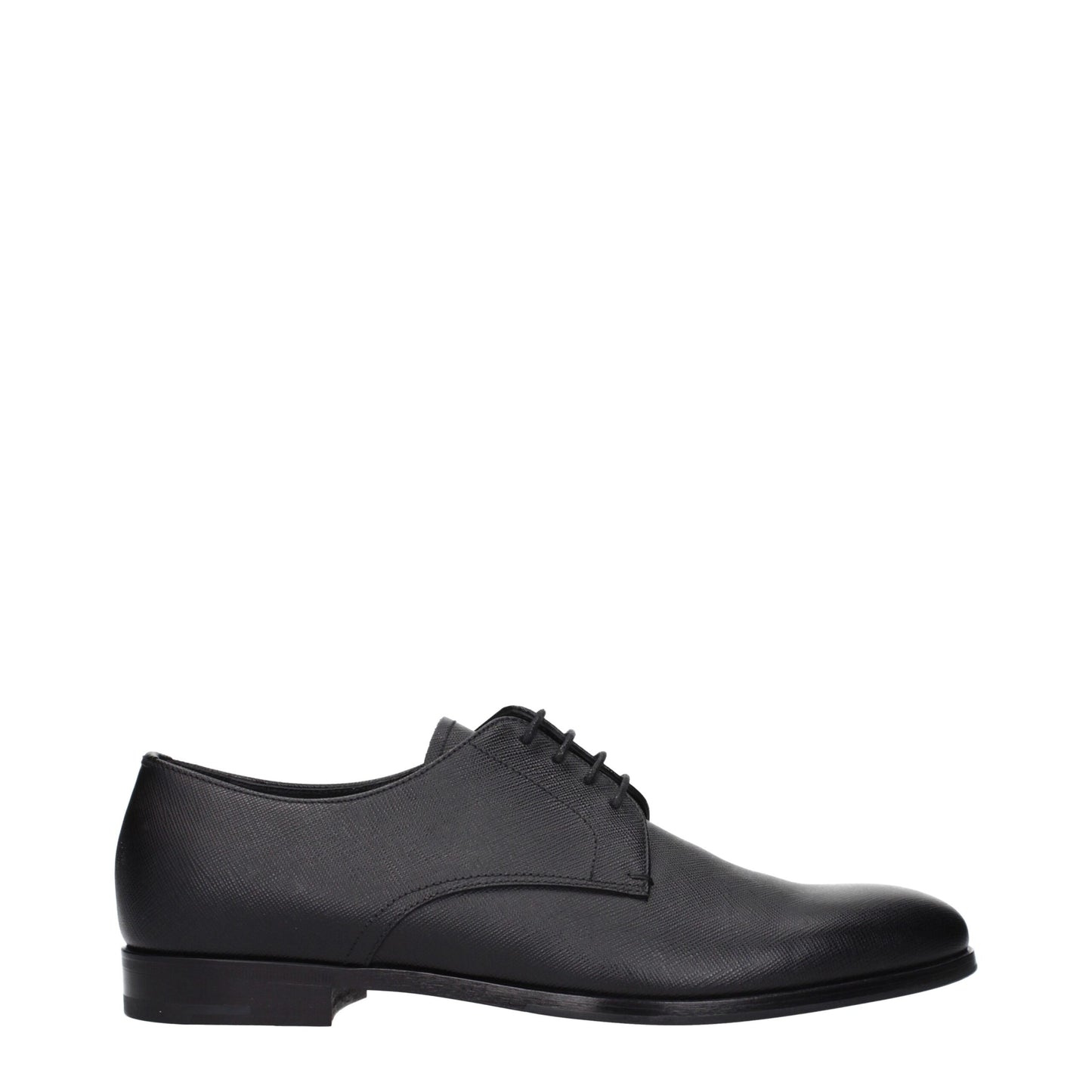 Prada – Oxfords und Derbys aus schwarzem Leder