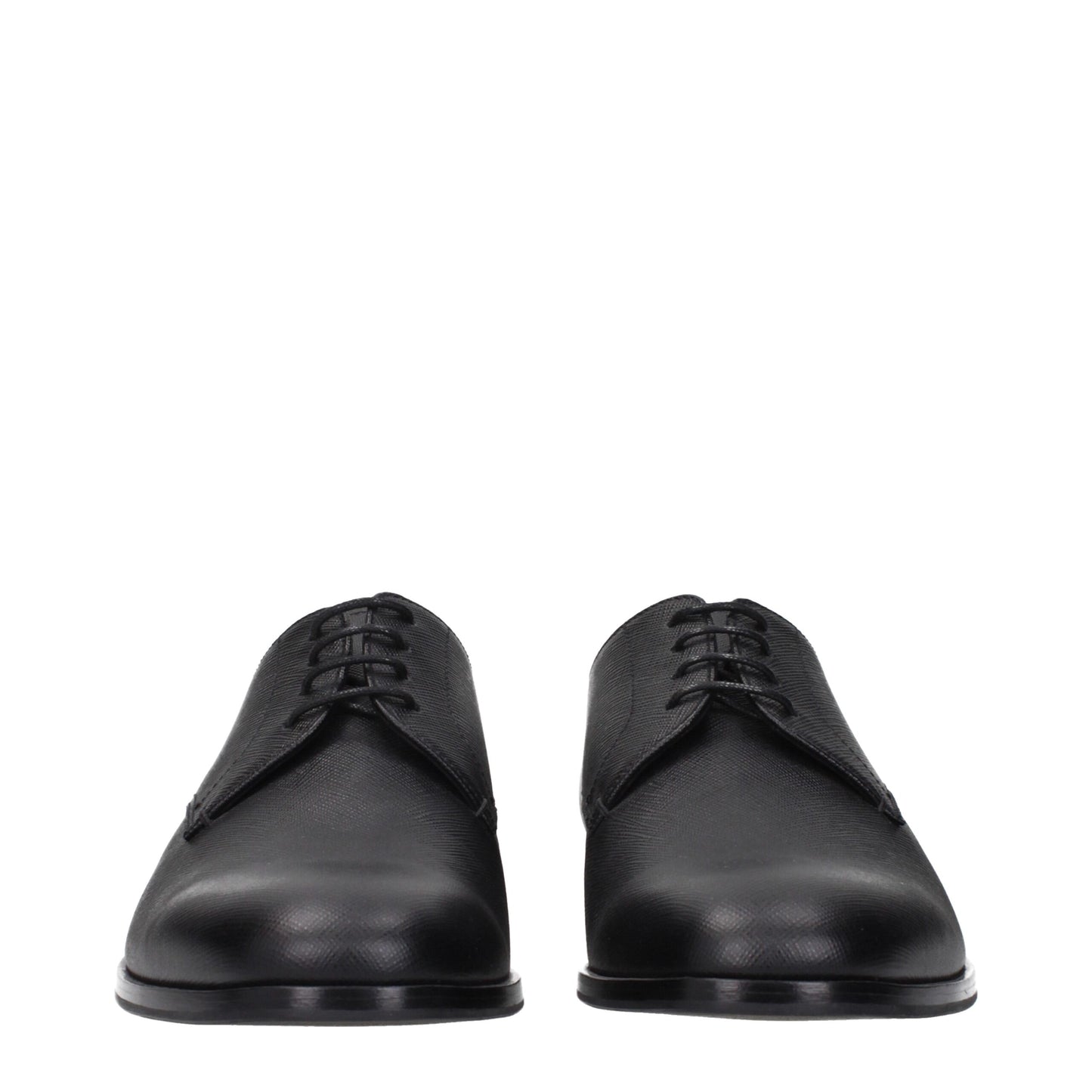 Prada – Oxfords und Derbys aus schwarzem Leder