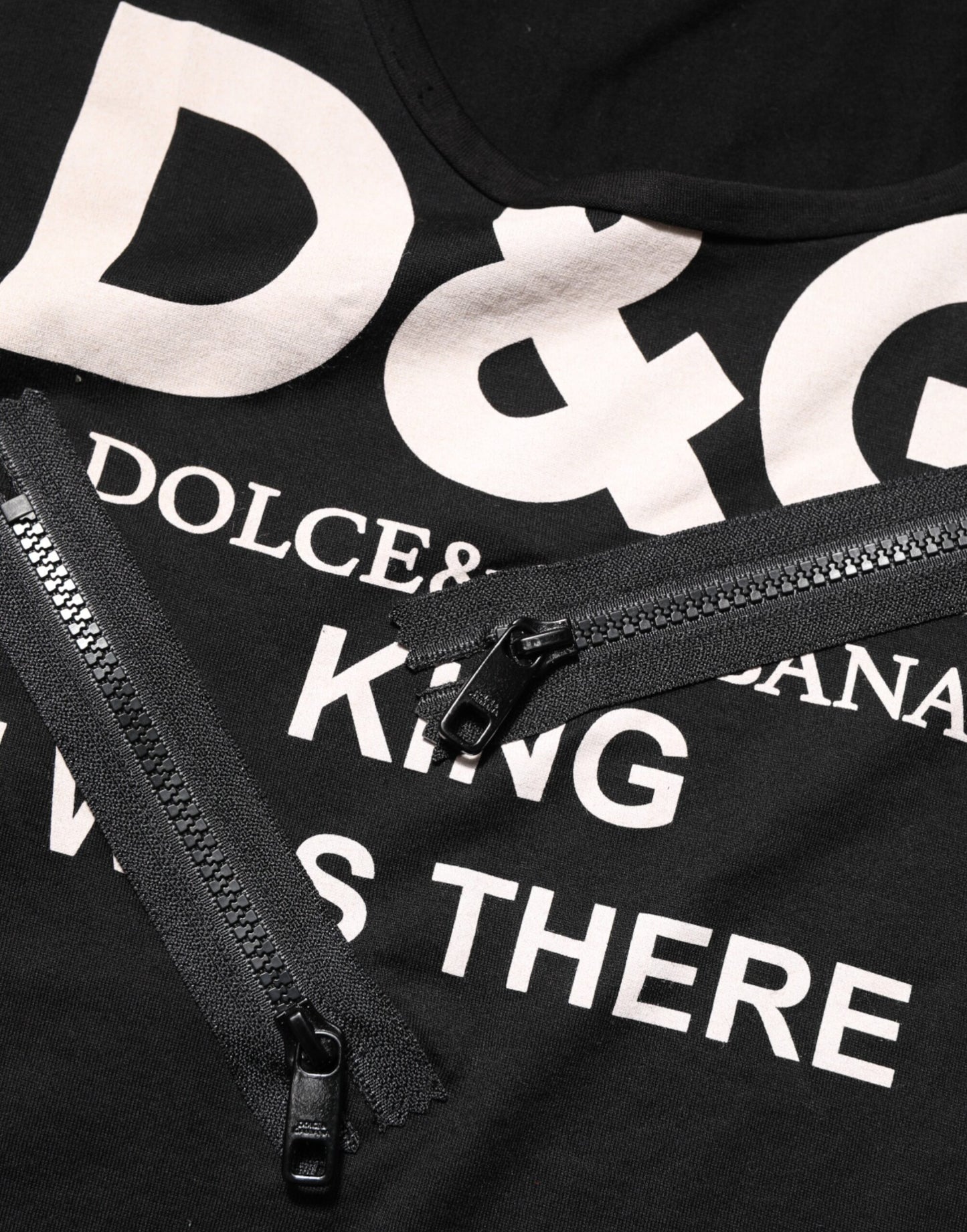 Dolce &amp; Gabbana Schwarzes ärmelloses Tanktop aus Baumwolle mit DG-Logo für Herren