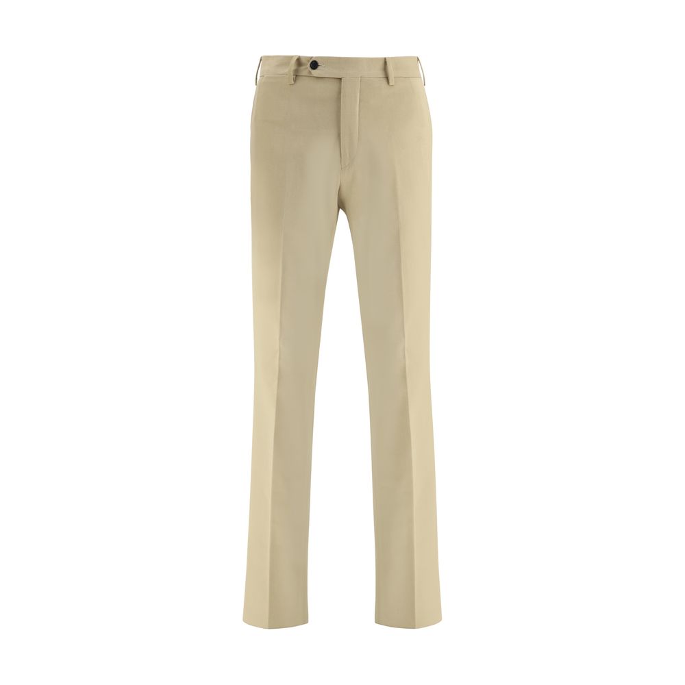 Germano beige Baumwoll-Chino-Hose