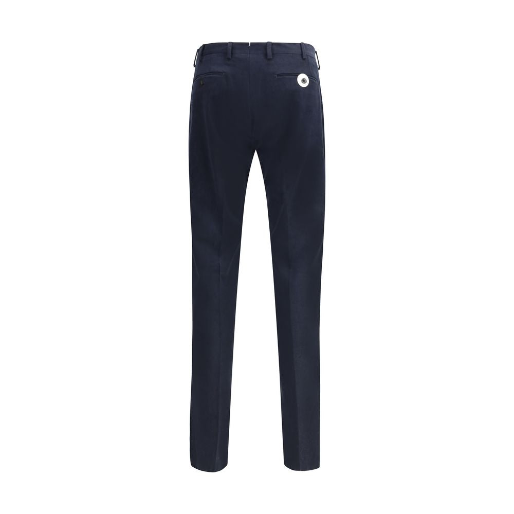 Germano Chino-Hose aus blauer Baumwolle