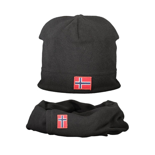 Norwegen 1963 Schwarze Polyester-Männerkappe